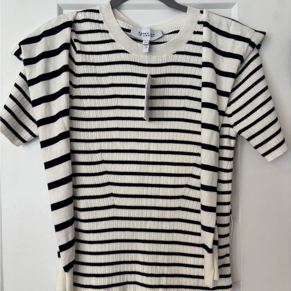 Derek Lam 10 Crosby Twain Sweater Detachable Shrug Medium NWT Sold Out - Picture 6 of 9